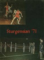 Sturgis High School 1971 yearbook cover photo