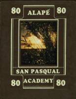 San Pasqual Academy 1980 yearbook cover photo