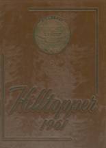 Hillcrest High School 1961 yearbook cover photo