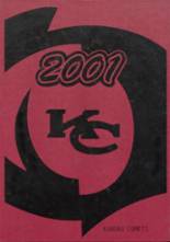 Kansas High School 2001 yearbook cover photo