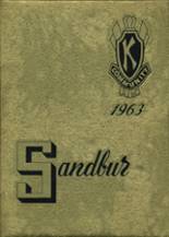 Knox High School 1963 yearbook cover photo