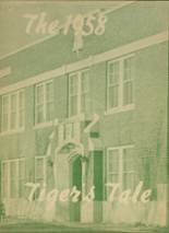 Mullinville High School 1958 yearbook cover photo