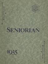 Groveton High School 1935 yearbook cover photo