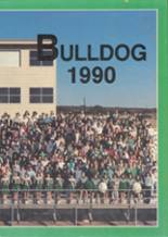 Burnet High School 1990 yearbook cover photo