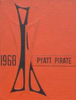 Pyatt High School 1968 yearbook cover photo