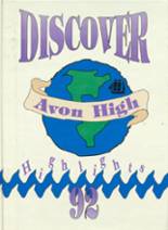Avon High School 1992 yearbook cover photo