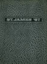 St. James High School 1967 yearbook cover photo