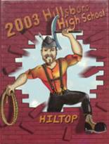 Hillsboro High School 2003 yearbook cover photo