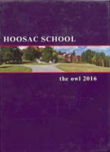 2016 Hoosac School Yearbook from Hoosick, New York cover image