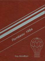 1984 Lincoln High School Yearbook from Manitowoc, Wisconsin cover image