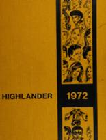 Highland Springs High School 1972 yearbook cover photo