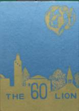 Durant High School 1960 yearbook cover photo