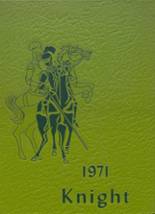 Catholic Memorial High School 1971 yearbook cover photo