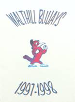 Walthill High School 1998 yearbook cover photo