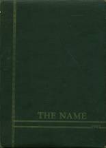 Holy Name High School 1947 yearbook cover photo