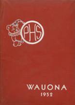 Portage High School 1952 yearbook cover photo