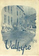 Pleasant Grove High School 1955 yearbook cover photo