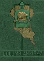 Columbia City High School 1947 yearbook cover photo