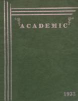 Tillamook Catholic High School 1933 yearbook cover photo
