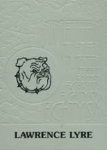 1986 Lawrence High School Yearbook from Fairfield, Maine cover image