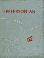 Jefferson Central High School 1962 yearbook cover photo