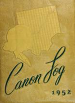 Canonsburg High School 1952 yearbook cover photo