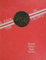 Patrick Henry High School 1986 yearbook cover photo