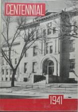 Centennial High School 1941 yearbook cover photo