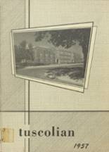 Tuscola High School 1957 yearbook cover photo
