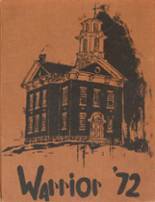 Van Buren Community High School 1972 yearbook cover photo