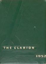 Eau Claire High School 1952 yearbook cover photo