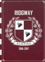 Ridgway High School 2017 yearbook cover photo