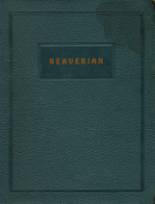 Beaver River Central High School 1945 yearbook cover photo