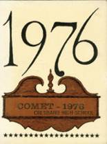 Cresbard High School 1976 yearbook cover photo