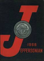 Jefferson High School 1968 yearbook cover photo