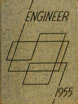 Des Moines Technical High School 1955 yearbook cover photo