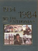 St. Anthony's High School 1984 yearbook cover photo