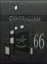 Central Montcalm High School 1966 yearbook cover photo