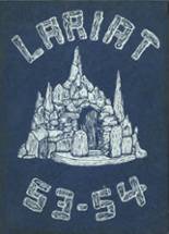 Lemmon High School 1954 yearbook cover photo
