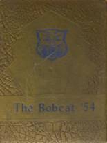 Medina High School 1954 yearbook cover photo