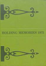1971 Holdingford High School Yearbook from Holdingford, Minnesota cover image