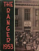 Kemmerer High School 1953 yearbook cover photo