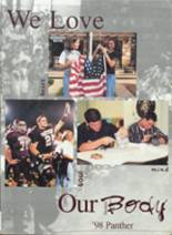Benton High School 1998 yearbook cover photo