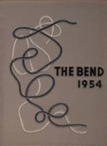 West Bend High School 1954 yearbook cover photo