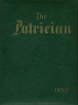 St. Patrick's High School 1950 yearbook cover photo