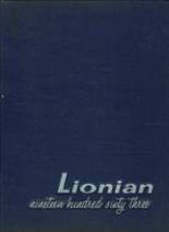 Lincoln High School 1963 yearbook cover photo