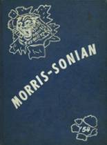 Mt. Morris High School 1954 yearbook cover photo