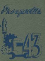 Central High School 1943 yearbook cover photo