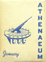 Barringer High School 1955 yearbook cover photo
