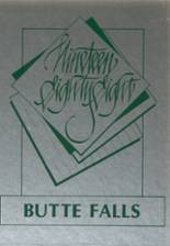 Butte Falls High School 1988 yearbook cover photo